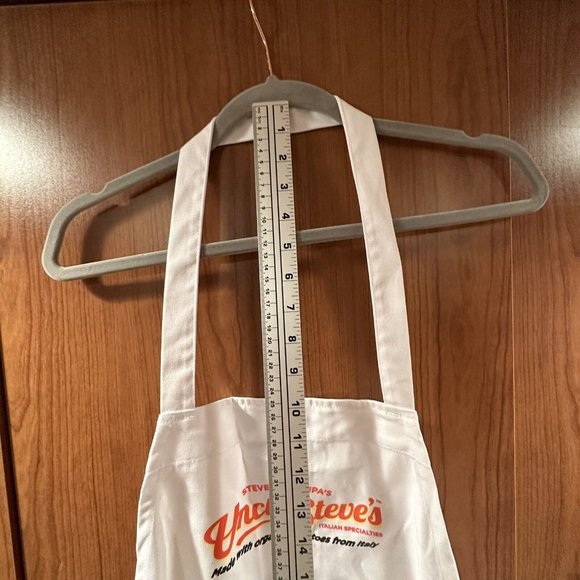 Steve Schirripa's The Sopranos Apron Uncle Steve's Bobby Baccalieri White Rare - Picture 4 of 7